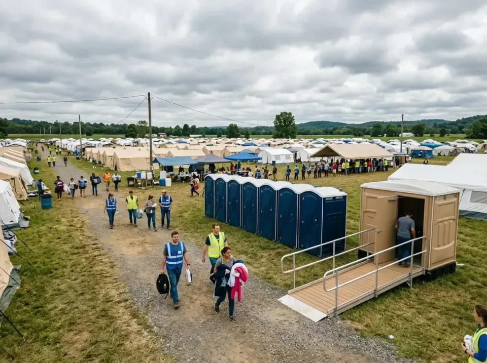 disaster-relief-camp-restrooms-010 — frequently asked questions, Dumpster & Portable Bathrooms Rental in Brunswick, MD